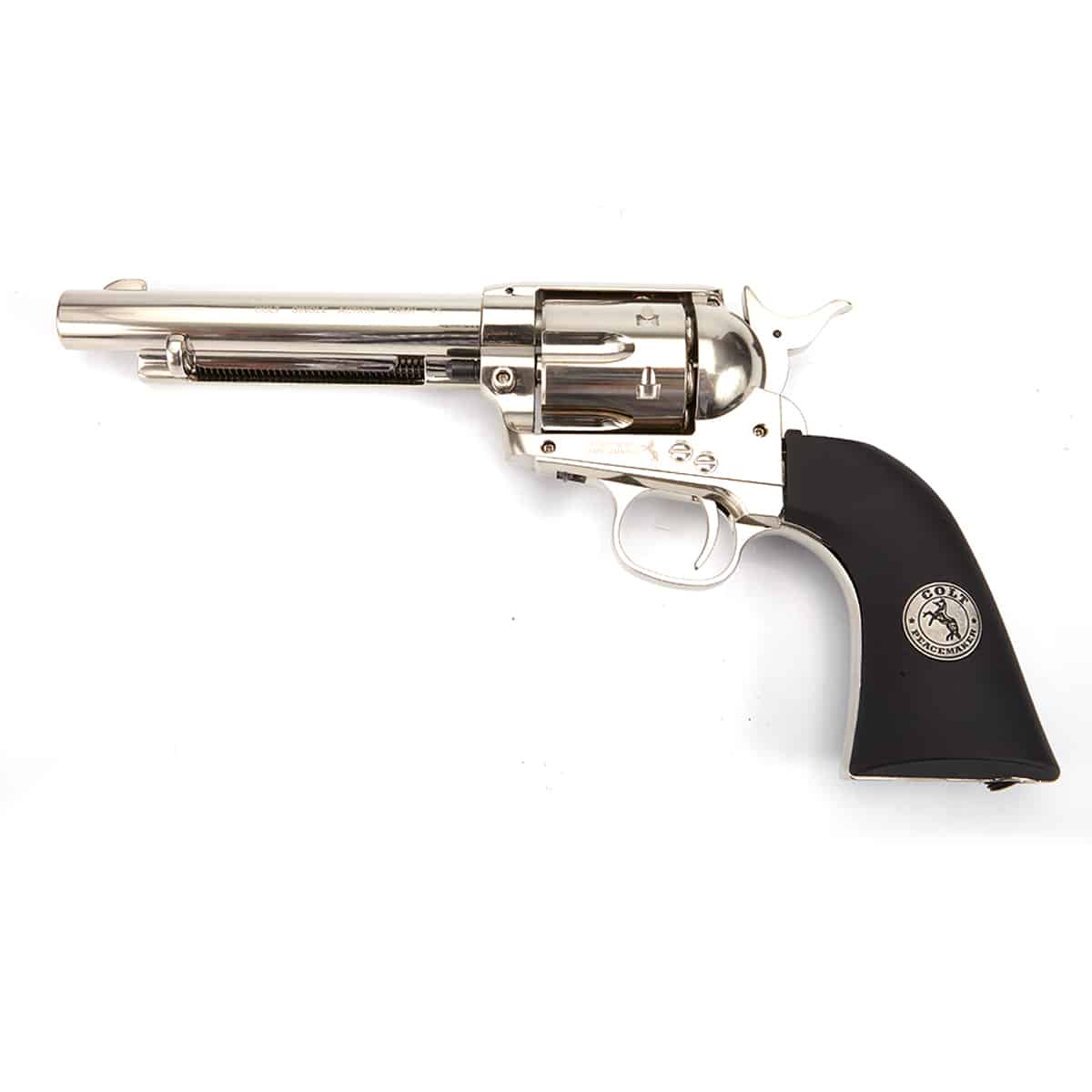 Pistola Colt Peacemaker Nikel Cal. 4.5