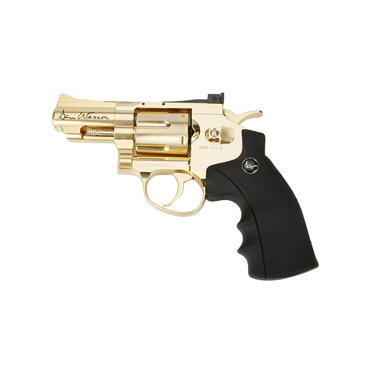 Revolver Dan Wesson 2.5" Gold Full Metal Cal. 4.5 mm