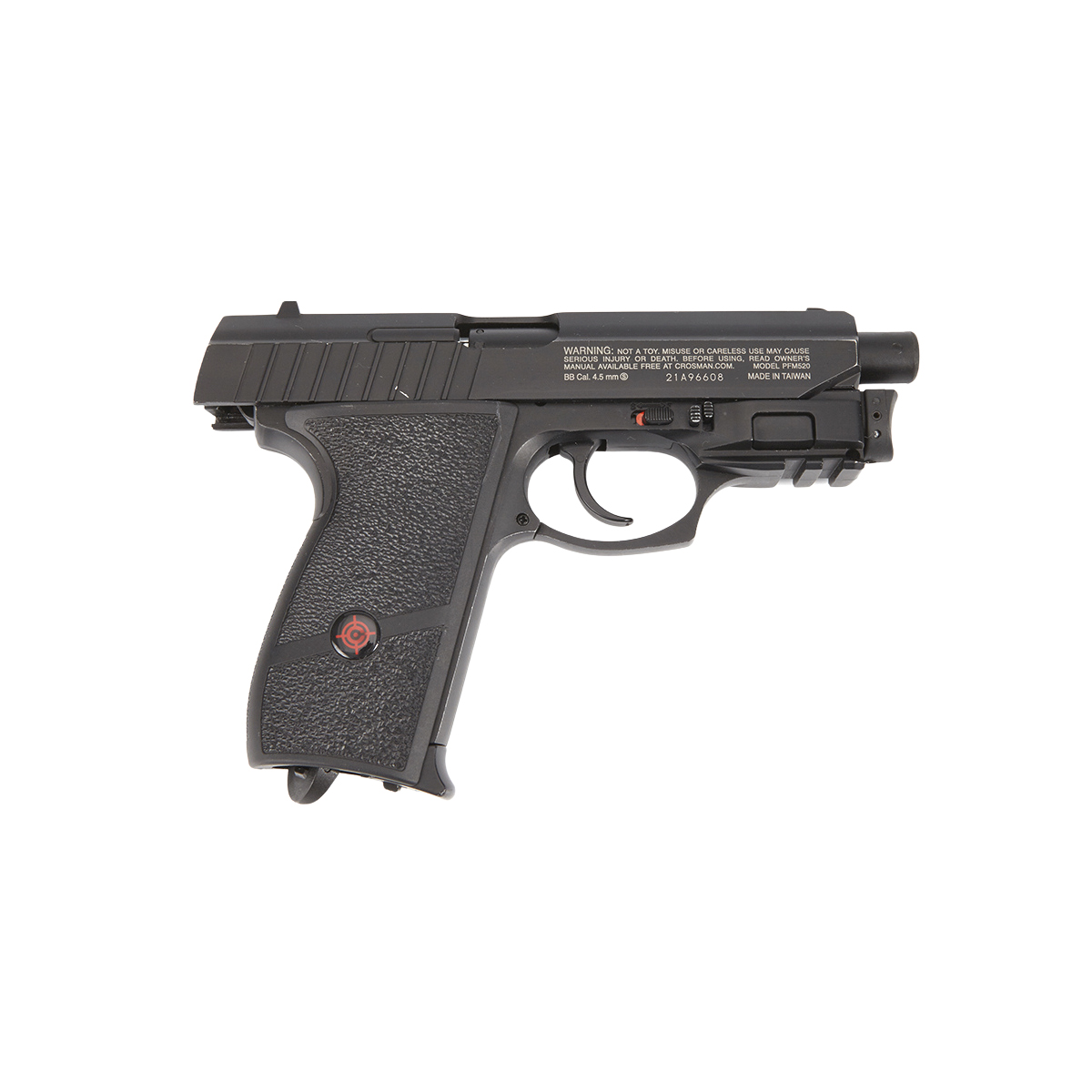 Pistola Crosman Nigth Stalker PFM520 Cal 4.5 con Láser - Imagen 3