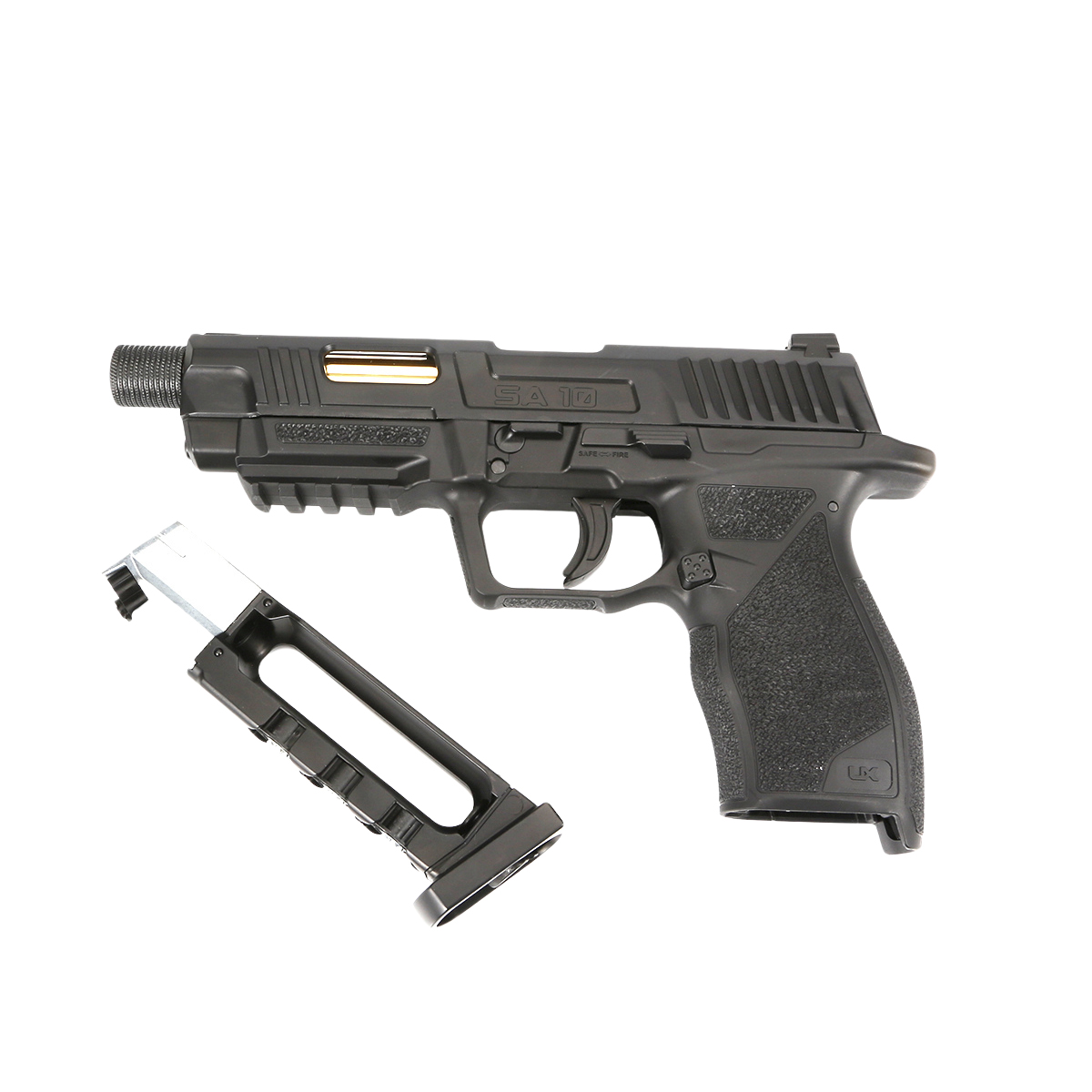 Pistola Umarex SA10 Blowback  de Diabolos & Postas Calibre .177 (4.5mm) - Imagen 2